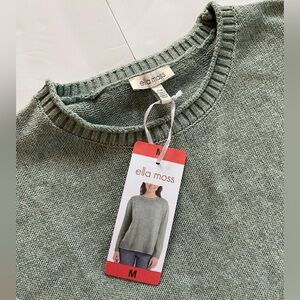 Ella Moss Sage Knit Top